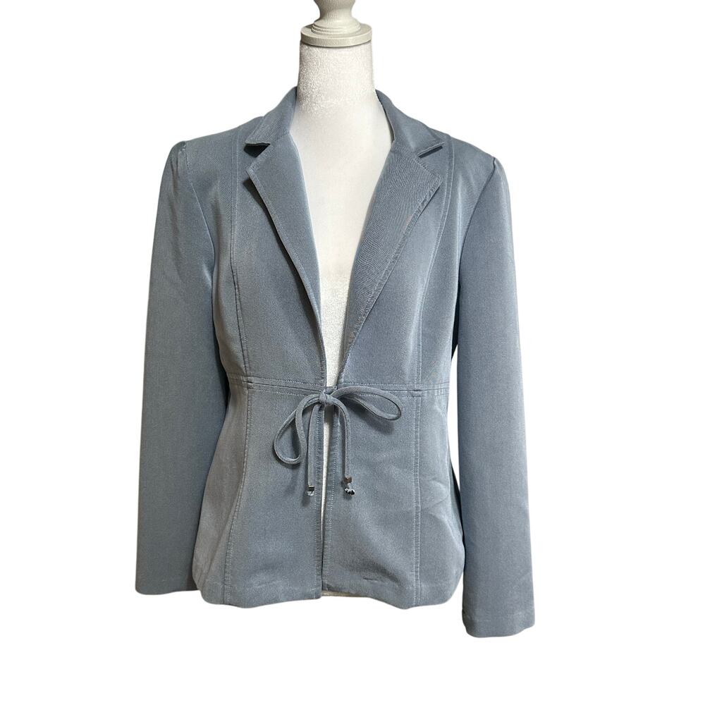 CDC light blue soft blazer jacket